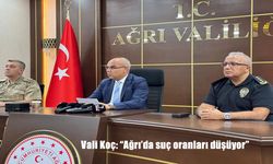 Ağrı Valisi Mustafa Koç: “Kentte Suç Oranları Düşüş Eğiliminde”