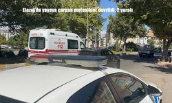 Elazığ’da Yayaya Çarpan Motosiklet Devrildi: 2 Kişi Yaralandı