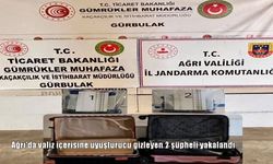 Ağrı Doğubayazıt’ta Valiz İçinde Uyuşturucu Yakalandı: 2 Şüpheli Gözaltında