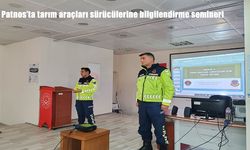Patnos’ta Tarım Araçları Sürücüleri İçin Güvenlik Semineri Düzenlendi