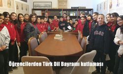 Erzurum’da Öğrencilerden Anlamlı Türk Dil Bayramı Kutlaması