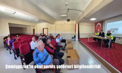 Çemişgezek’te Okul Servis Şoförlerine Güvenlik Eğitimi Verildi