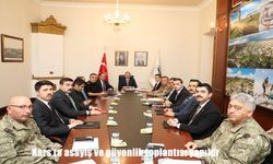 Kars’ta İl Güvenlik ve Asayiş Koordinasyon Toplantısı Gerçekleştirildi