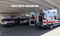 Elazığ’da iskele çöktü: 2 yaralı