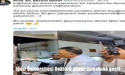 Iğdır Üniversitesi Rektörü Prof. Dr. Ekrem Gürel Döner Tezgahına Geçti