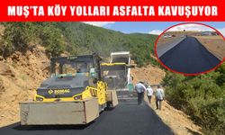 Muş’ta ulaşım konforu artıyor: Kırsal yollar asfaltla buluşuyor