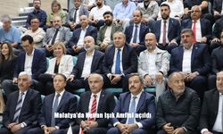 Malatya Turgut Özal Üniversitesi’nde Kenan Işık Amfisi Törenle Açıldı