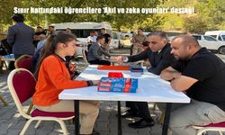 Hakkari Şemdinli’de Sınır Hattındaki Öğrencilere ‘Akıl ve Zeka Oyunları’ Desteği