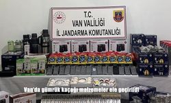 Van’da gümrük kaçağı malzemeler ele geçirildi