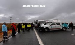 Aksaray'da trafik kazasında 2 asker şehit oldu, 1 kişi hayatını kaybetti
