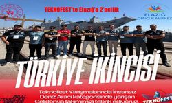 TEKNOFEST 2025’te Elazığ’ın Gururu: İnsansız Deniz Aracında Türkiye 2’ncisi