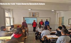 “Merkezim Her Yerde” Projesi Hamur’da Öğrencilerle Buluştu