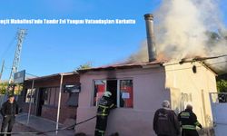 Geçit Mahallesi’nde Tandır Evi Yangını Vatandaşları Korkuttu