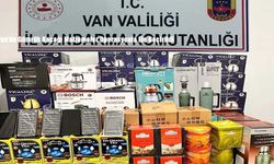 Van’da Gümrük Kaçağı Malzemeler Operasyonla Ele Geçirildi
