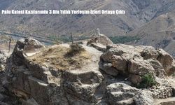 Palu Kalesi Kazılarında 3 Bin Yıllık Yerleşim İzleri Ortaya Çıktı