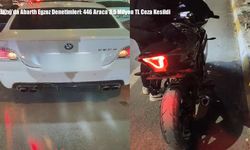 Elazığ’da Abarth Egzoz Denetimleri: 446 Araca 3,5 Milyon TL Ceza Kesildi