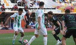 Malatya Yeşilyurtspor, Ejderoğlu Kırşehirspor ile 2-2 Berabere Kaldı