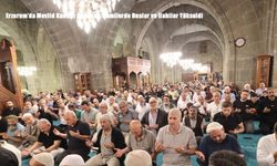 Erzurum’da Mevlid Kandili Coşkusu: Camilerde Dualar ve İlahiler Yükseldi