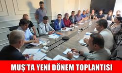 Muş’ta eğitim yılı “Yeni Dönem Planlama ve Koordinasyon Toplantısı” yapıldı
