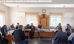 Kars’ta Çiftçilere Kuraklık ve Destekleme Eğitimi Verildi