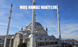 Muş namaz vakitleri 14 Eylül 2025
