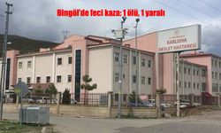 Karlıova’da otomobil yayalara çarptı: 1 ölü, 1 yaralı