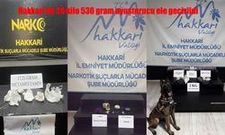 Hakkari’de 26,5 kilo uyuşturucu ele geçirildi