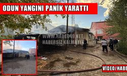 Muş’un Bağlar Mahallesi’ndeki odun yangını panik yarattı
