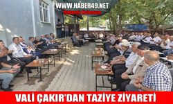 Muş Valisi Çakır’dan Bozyiğit ailesine taziye ziyareti