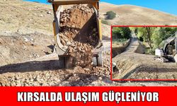 Muş’ta köy yolları yenileniyor
