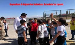 Kaymakam Erdoğan’dan Bulakbaşı Ortaokulu’na ziyaret
