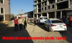 İnşaatta Göçük Paniği: 1 Kişi Yaralandı