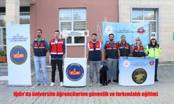 Iğdır Üniversitesinde Suç ve Tehlikelere Karşı Eğitim