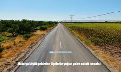 Malatya İlçelerinde Yol ve Asfalt Atağı