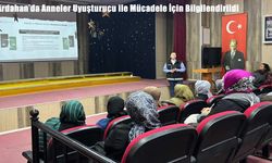 Ardahan’da Anneler Uyuşturucu ile Mücadele İçin Bilgilendirildi