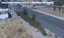Elazığ-Bingöl Yolunda Feci Kaza: O Anlar Kameraya Yansıdı