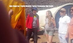 7 Aylık Hamile Kadın Ağrı Dağı’na Rehber Eşliğinde Tırmandı
