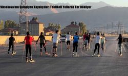 Yüksekova’nın Şampiyon Kayakçıları Tehlikeli Yollarda Ter Döküyor