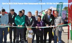 Kars’ta 2025-2026 Pancar Alım Kampanyası Başladı: 122 Bin Ton Pancar İşlenecek