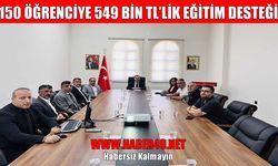 Hasköy Kaymakamlığı’ndan öğrencilere 549 bin TL’lik eğitim desteği