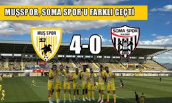 Muş Spor, Soma Spor engelini 4 golle aştı!