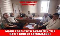 MAUN’da kayıt heyecanı sona erdi