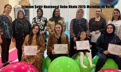 Erzurum Şehir Hastanesi Gebe Okulu 2025 Mezunlarını Verdi