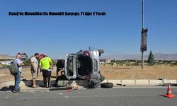 Elazığ’da Motosiklet ile Otomobil Çarpıştı: 1’i Ağır 2 Yaralı