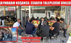 Bulanık Kaymakamı Koşansu, ilçe esnafını ziyaret etti