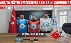 Muş’ta eğitim emekçileri maaş zammı taleplerini yükseltti