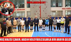 Vali Çakır’dan kadın voleybol takımına moral ziyareti