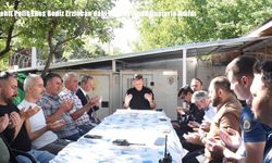 Şehit Polis Enes Bediz Erzincan’daki Karakolunda Dualarla Anıldı