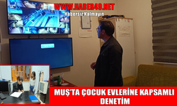 Muş’ta Çocuk Evleri Siteleri denetlendi: İl Müdürü Kırtay’dan güvenli ortam vurgusu