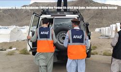 Afganistan’da Deprem Felaketine Türkiye’den Yardım Eli: AFAD’dan Çadır, Battaniye ve Gıda Desteği